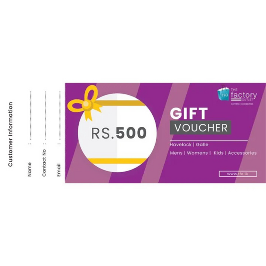 The Factory Outlet Gift Vouchers