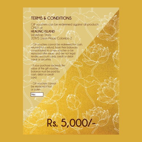 Healing Island - Gift Vouchers
