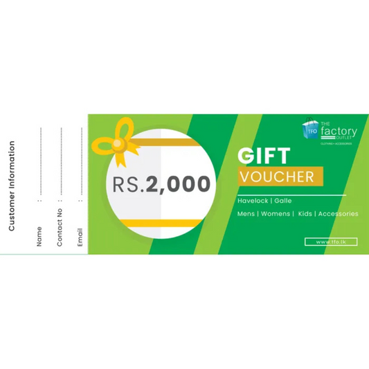 The Factory Outlet Gift Vouchers