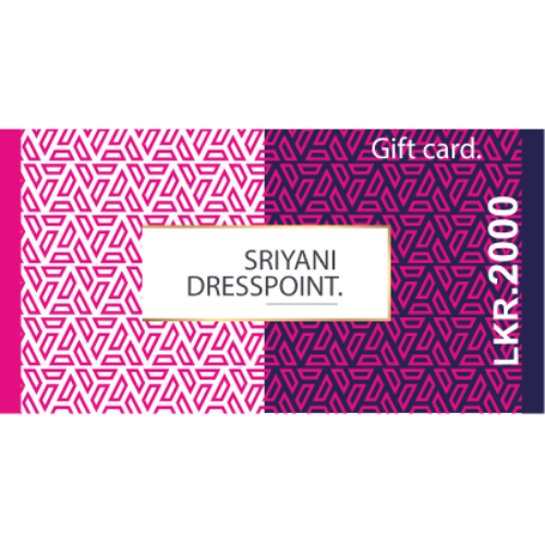Sriyani Dresspoint - Gift Voucher