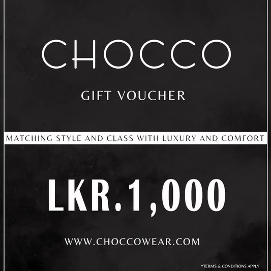 CHOCCO - Gift Vouchers