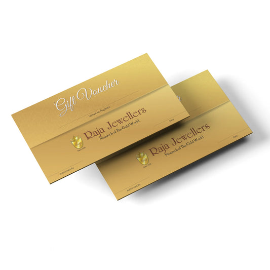 Raja Jewellers - Gift Vouchers