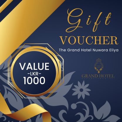The Grand Hotel, Nuwara Eliya - Gift Voucher