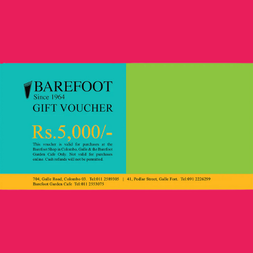 BAREFOOT - Gift Vouchers