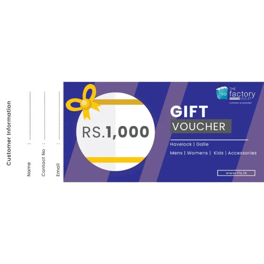 The Factory Outlet Gift Vouchers