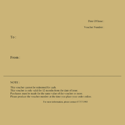 Thirteen31 - Gift Vouchers