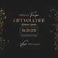 Cherie Lueur - Gift Vouchers