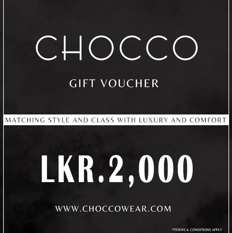 CHOCCO - Gift Vouchers